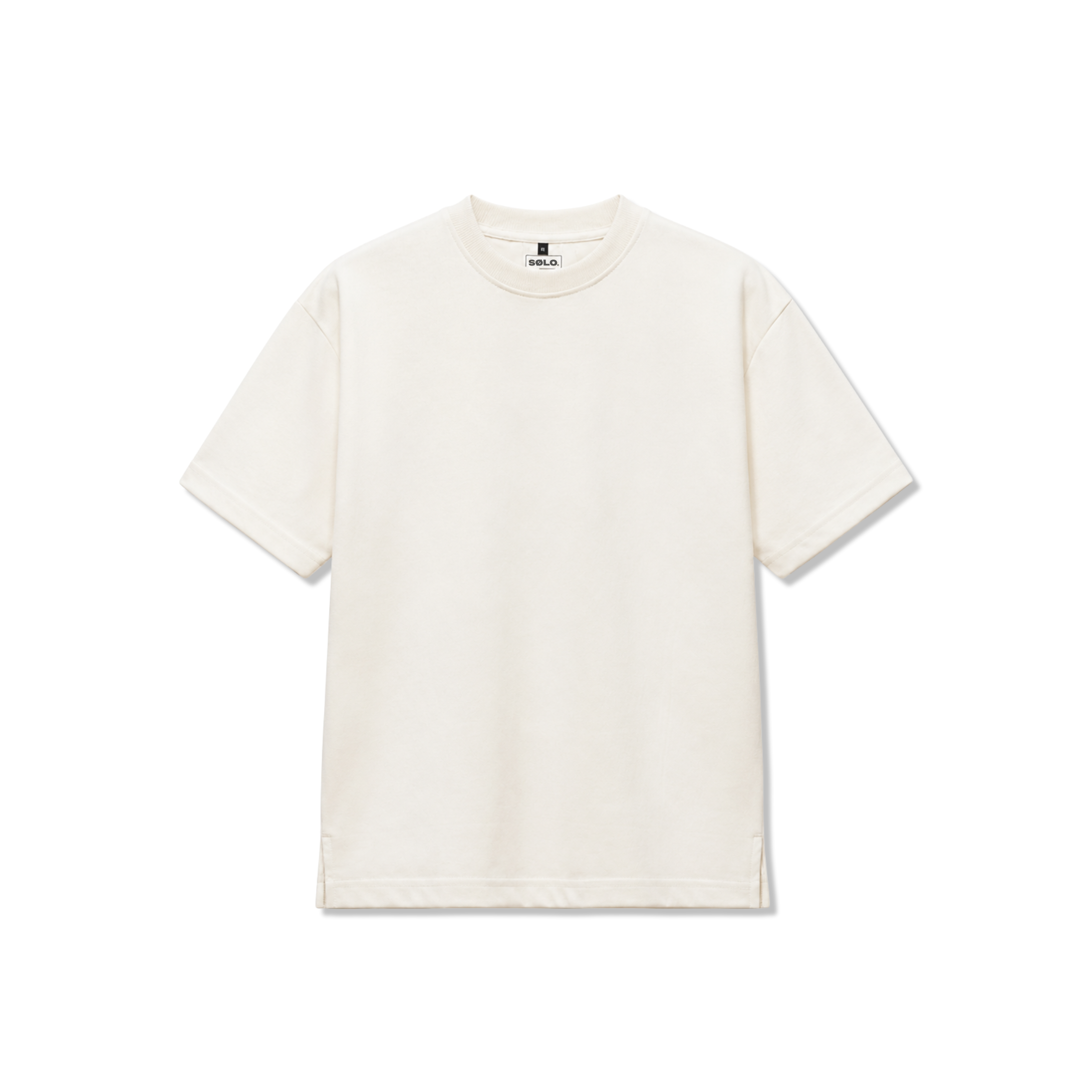 2100 Solo T-Shirt Cream - Gambar 1