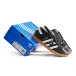 Adidas Hamburg Core Black Cloud White Gum Womens JI2626 - Gambar 2
