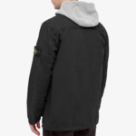 Stone Island 3 Pocket Jacket Vintage Canvas Black Tela Smerigliata - Image 5