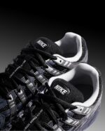 Nike P-6000 Suede Anthracite Metallic Silver Unisex Adult HF0015 002 - Gambar 3