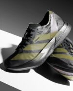 Adidas Adizero Adios Pro 4 Black Fokus Olive Mens JP6314 - Gambar 5