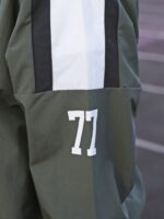 W Essentiels Crewneck Warmup Epinal Chiefs Olive/Blanc - Gambar 3