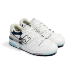 New Balance 550 White Navy Blue Marina GS Unisex GSB550WA