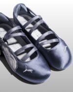 Puma Speedcat Ballet Venus Gray Sky Vibrant Silver Womens 406853 02 - Gambar 5
