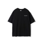 Fier De Moi T-Shirt Stretching Cat Short Sleeve Black - Gambar 2