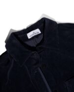 Stone Island Overshirt Corduroy Patch Pocket Shirt Navy - Gambar 4