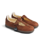 Adidas Samba Jane Leather Brown Womens HP7130