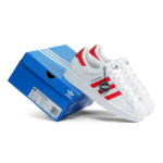 Adidas Superstar 2 Cloud White Better Scarlet Unisex JQ4728 - Gambar 2