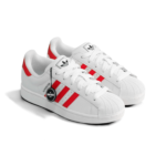 Adidas Superstar 2 Cloud White Better Scarlet Unisex JQ4728