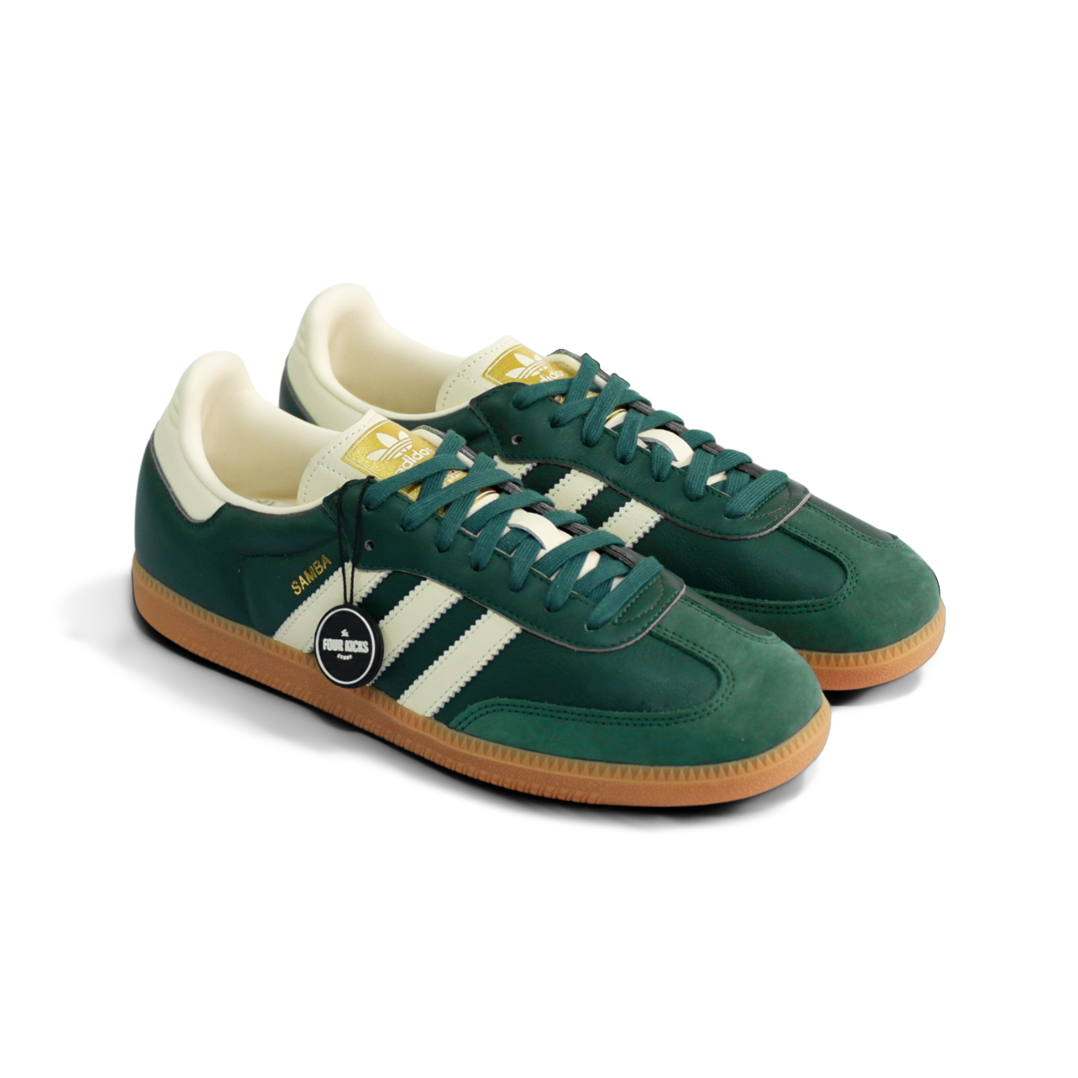 Adidas Lifesyle Shoes Samba OG Collegiate Green Unisex Adult IE0872 (1) Adidas Samba OG Collegiate Green Unisex Adult IE0872 - Gambar 1