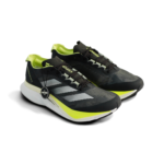 Adidas Adizero Boston 12 Aurora Ink Silver Metallic Pulse Lime Mens JI4477
