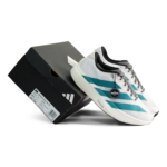 Adidas Adizero EVO SL White Pure Teal Mens JS4487