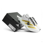 Adidas Adizero Evo SL White Matte Gold Mens JQ4441 - Gambar 2