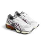 Asics Gel-Kinetic Fluent White Truffle Grey Mens 1203A591 100