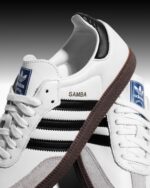 Adidas Samba OG White Black Gum Unisex Adult B75806 - Gambar 6