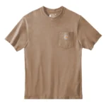 Carhartt Tshirt Loose Fit Heavyweight Short Sleeve Pocket Dessert