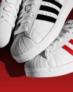 Adidas Superstar II Cloud White Black Womens JP9677 - Image 2