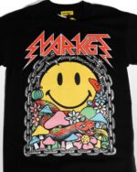 Market Tshirt Smiley Irone Black - Gambar 3