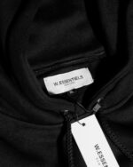 W Essentiels Hoodie Oversize Belcastel Noir Black - Gambar 6