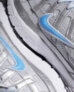 Nike P-6000 Metallic Platinum Blue Carolina Unisex HV5064 007 - Gambar 6