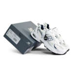 New Balance 530 Indigo White Silver Navy Womens MR530SG - Gambar 2