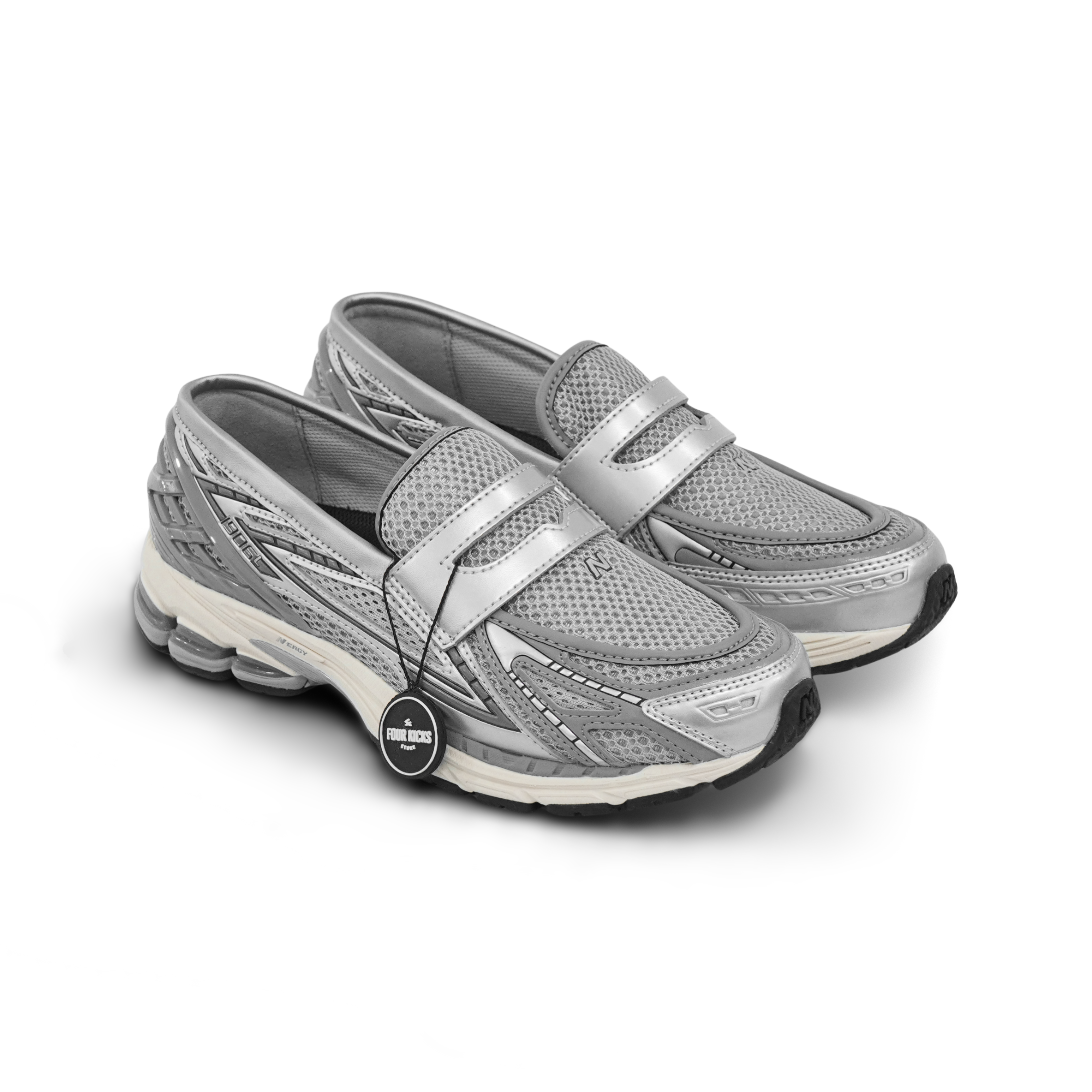 New Balance Lifestyle Shoes 1906L Metallic Silver Shadow Grey Mens U1906LAE (1) New Balance 1906 L Metallic Silver Shadow Grey Mens U1906LAE - Gambar 1