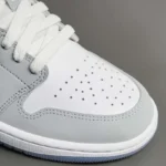 Nike Air Jordan 1 Low White Wolf Grey Womens DC0774 105 - Image 4