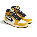 Nike Air Jordan 1 Retro High OG Yellow Ochre Mens DZ5485 701