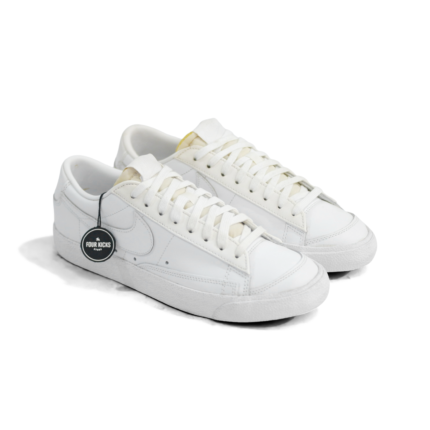 Nike Blazer Low 77 Triple White Womens DC4769 101