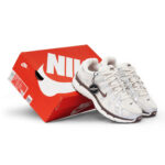 Nike P-6000 Phantom Metallic Silver Light Orewood Brown Tatto Unisex IV6035 030 - Gambar 2