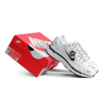 Nike P-6000 White Metallic Silver Black Unisex CD6404 107 - Gambar 2