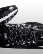 Nike P-6000 Black White Metallic Silver Mens CD6404 026 - Gambar 4
