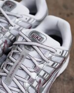 Nike P-6000 White Metallic Silver Tatto Womens BV1021 110 - Gambar 6