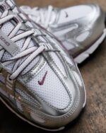 Nike P-6000 White Metallic Silver Tatto Womens BV1021 110 - Gambar 3
