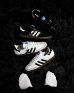 Adidas Samba OG White Black Gum Unisex Adult B75806 - Gambar 3
