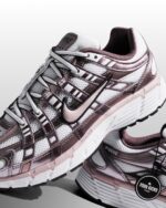Nike P-6000 White Purple Light Violet Ore Womens IO3496 103 - Gambar 4