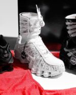 Nike Shox TL Sp Riccardo Tisci White Womens IB8612 100 - Gambar 5