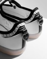 Adidas Samba Jane Frill Pack Ruflle White Black Womens KH6231 - Image 4