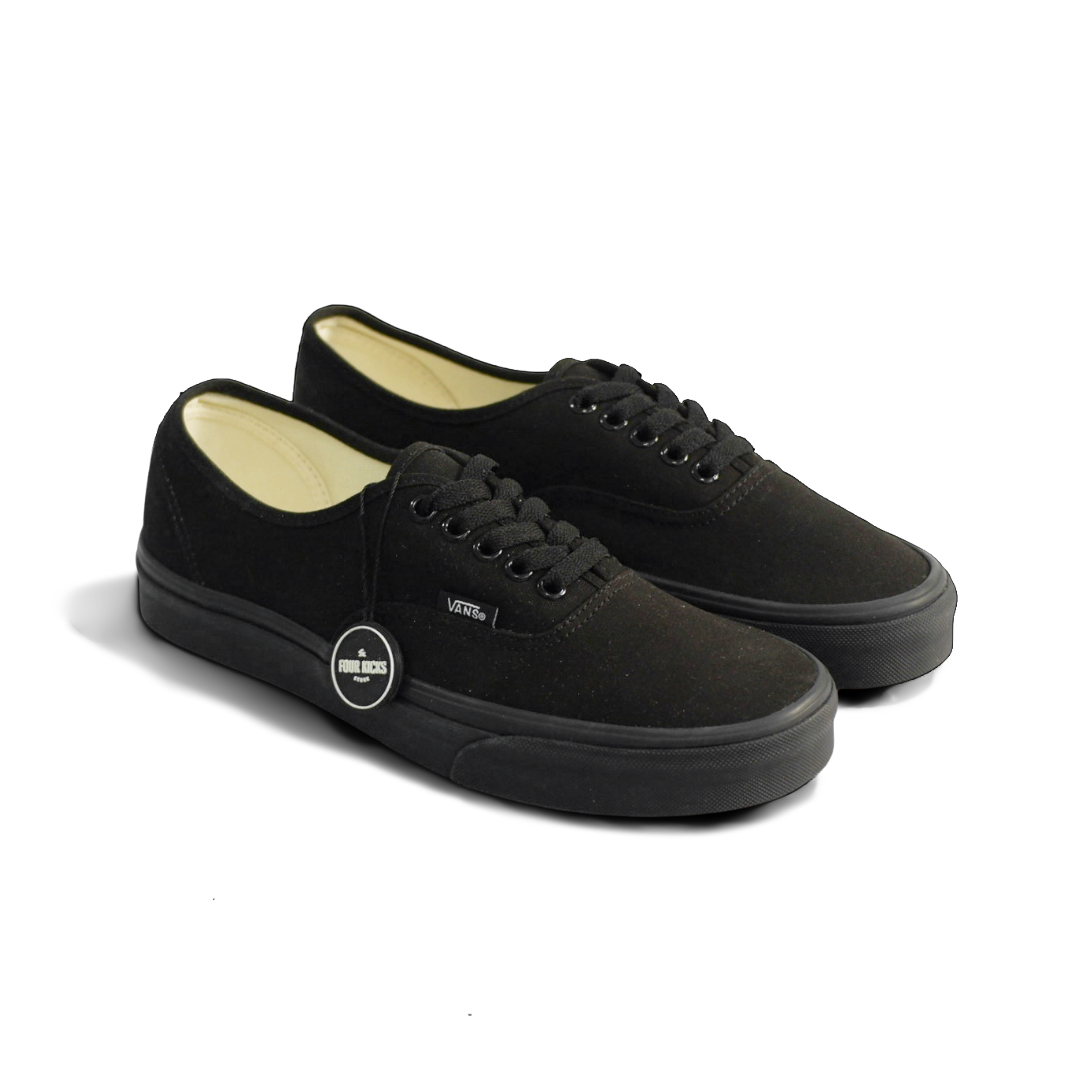 Vans Lifestyle Daily Shoes Authentic Full Black Mens VN000EE3BKA (1) Vans Authentic Full Black Mens VN000EE3BKA - Gambar 1
