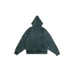 W Essentiels Hoodie Wash Label Bleu Affinity Ref-7326 Emerald Isle Forest Green - Image 2