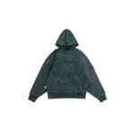 W Essentiels Hoodie Wash Label Bleu Affinity Ref-7326 Emerald Isle Forest Green