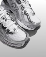 New Balance 740 White Metallic Silver Black Mens U740PH2 - Gambar 2