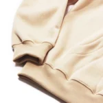 W Essentiels Hoodie Ecume Monopack Triple Tan - Image 2
