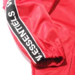 W Essentiels Jacket Delibes Windbreaker Red - Image 3