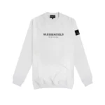 W Essentiels Crewneck Ajaccio Mid White