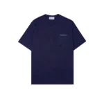 W Essentiels Tee Boxy Cut Pocket Classic Navy