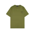 W Essentiels Tee Boxy Cut Pocket Classic Olive