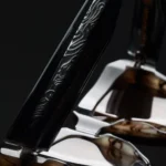 Vherkudara Acetate Vhiveka Stripe Brown Gradation Chocobrown Lens - Image 4