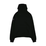 W Essentiels Hoodie Ecume Oversize Monopack Noir Black - Image 7