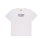 Market Tshirt Smiley Earth On Fire White